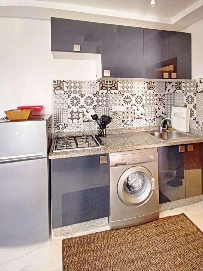 Appartement Center De Gueliz Avec Piscine 마라케시 외부 사진
