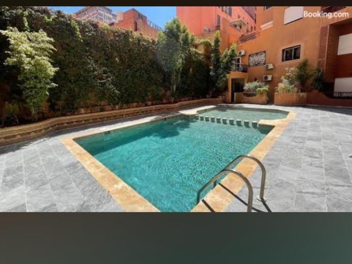 Appartement Center De Gueliz Avec Piscine 마라케시 외부 사진